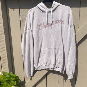 True Vintage Los Angeles Champagne Superstar Neutral Hoodie Sweatshirt